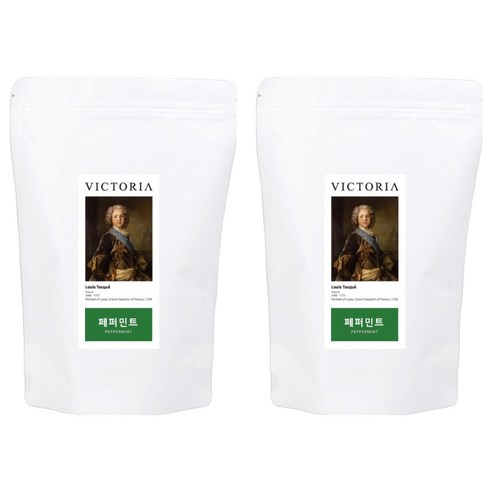 빅토리아 페퍼민트 티백, 1g, 30개입, 2개