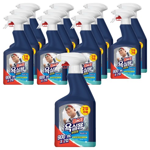 홈스타 욕실용 세정제 라임바질향, 900ml, 12개