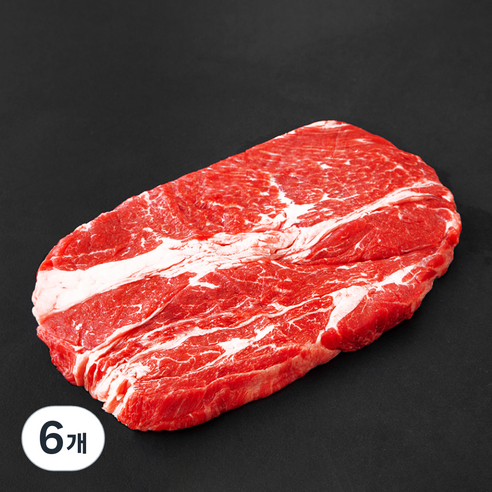 푸드랩플러스 미국산 프라임 척아이롤 구이용 (냉장), 300g, 6개
