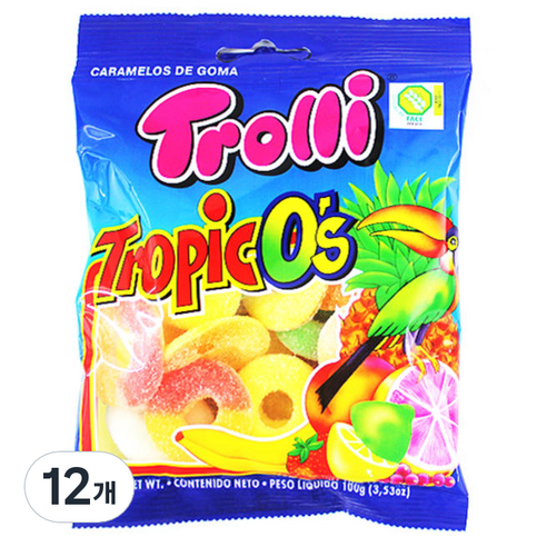 트롤리 트로픽오스, 100g, 12개