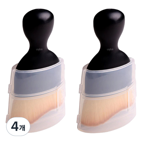 앙플러스 차량 미니 먼지 털이 제거 브러쉬, 혼합색상, 4개