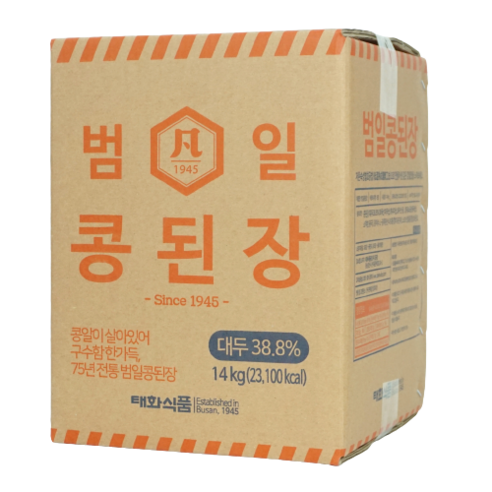 범일 콩된장 특대입자, 14kg, 1개