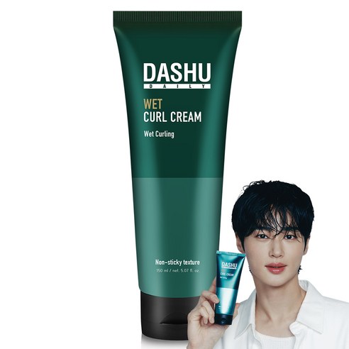 다슈 데일리 웨트 헤어 컬크림, 150ml, 2개