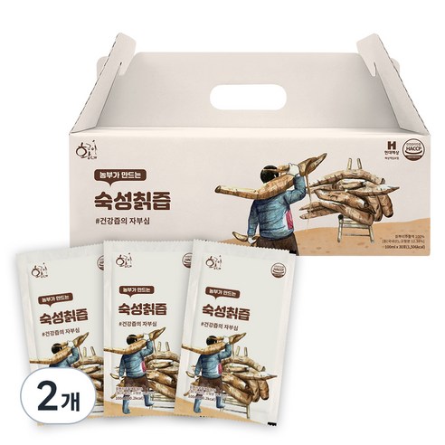 황금이네 국내산 숙성칡즙, 3L, 2개