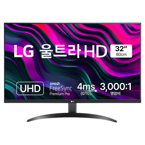 LG전자 4K UHD 울트라HD 모니터, 80cm, 32UR500
