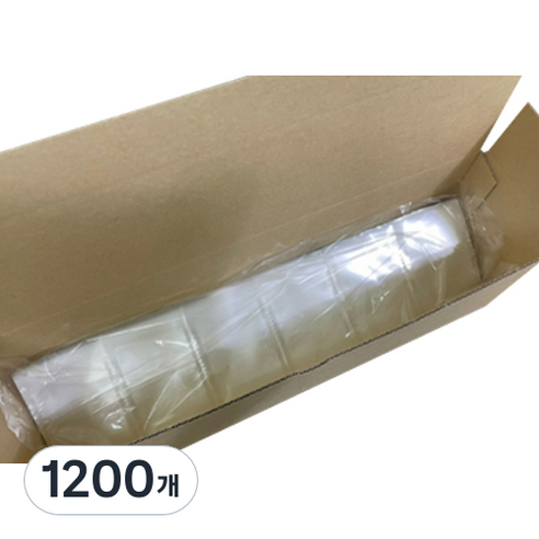 투명 약포지 무지 소, 1200개