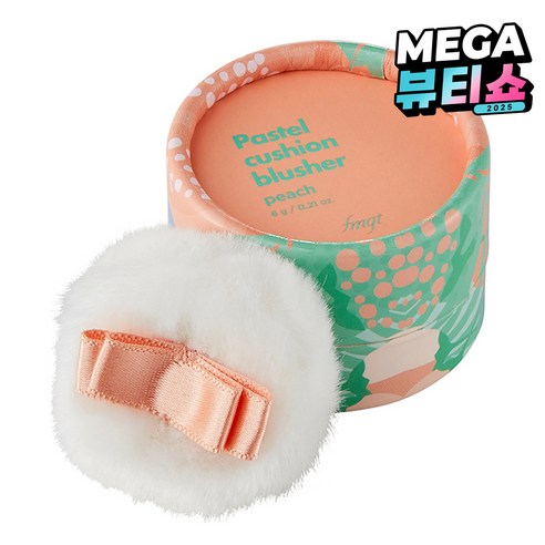 더페이스샵 파스텔 쿠션 블러셔 6g, 01 피치, 1개