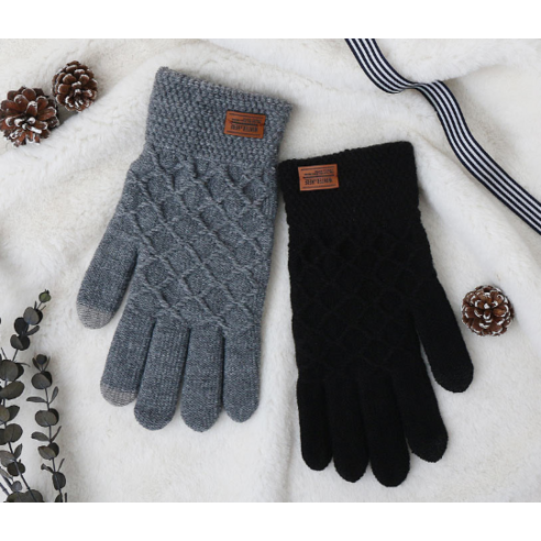 아이들의 겨울철 따뜻함과 편안함을 위한 라프롬나드 츤데레 주니어 니트 장갑