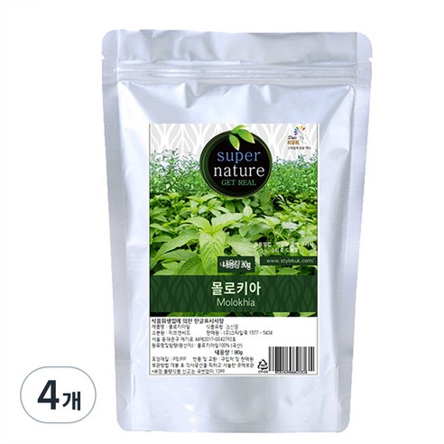 스타일쿡 몰로키아잎, 80g, 4개
