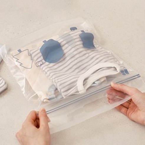 마더케이 아기 지퍼백으로 육아가 한결 편안해졌어요