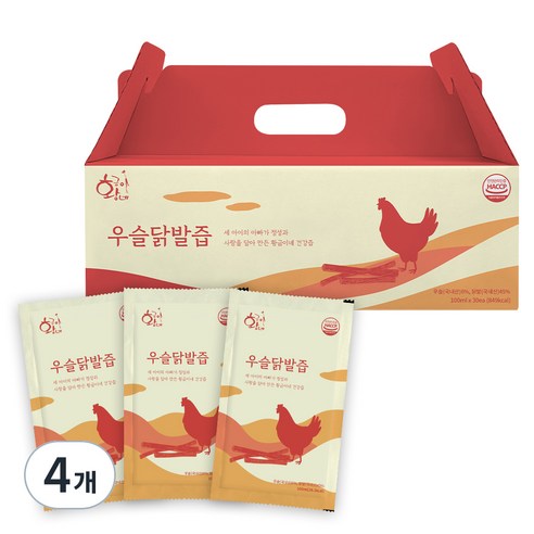 황금이네 우슬닭발즙 진액 100ml, 3L, 4개