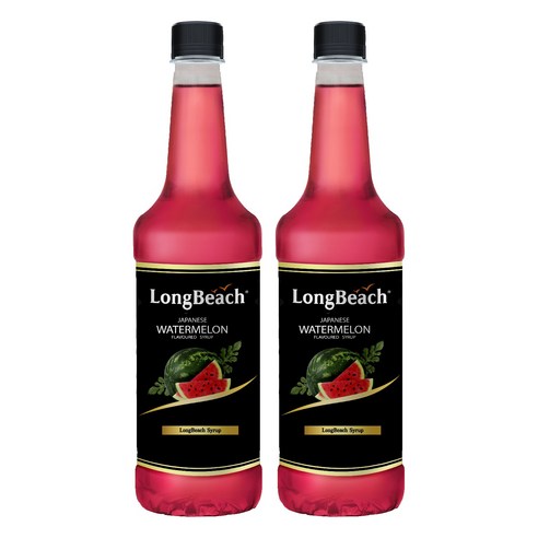 롱비치 WATERMELON SYRUP, 740ml, 2개
