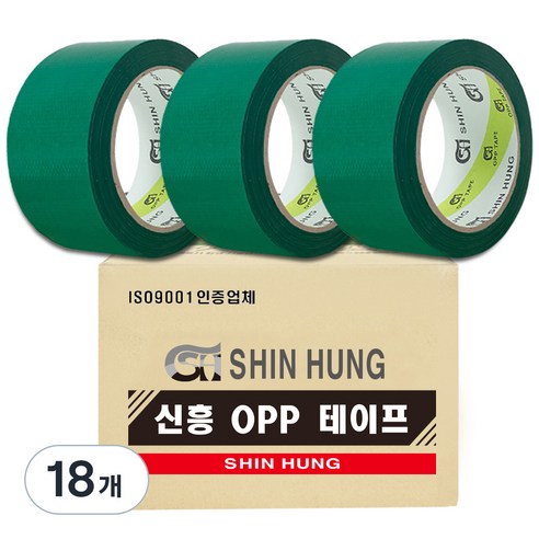신흥테이프 청면테이프 48mm x 15m, 18개