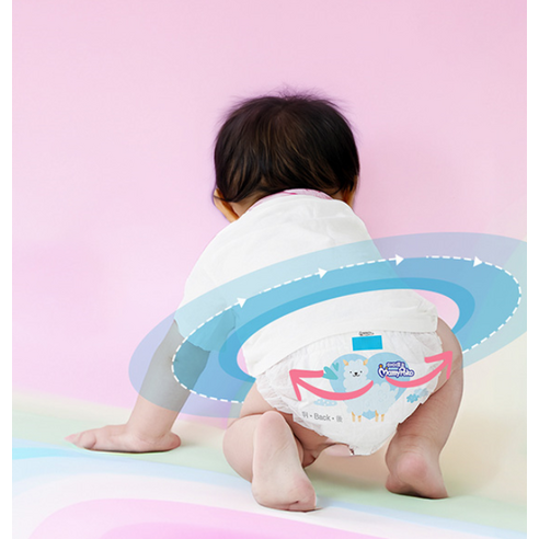 우리 아이 엉덩이를 위한 최고의 선택, 마미포코 슈퍼컴포트 팬티형 기저귀!