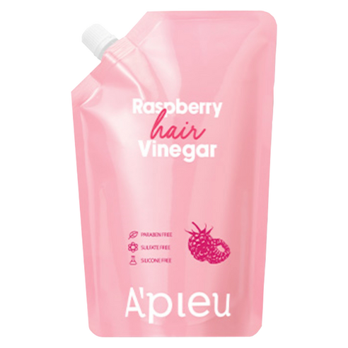 어퓨 헤어 식초 리필용 라즈베리향, 400ml, 1개