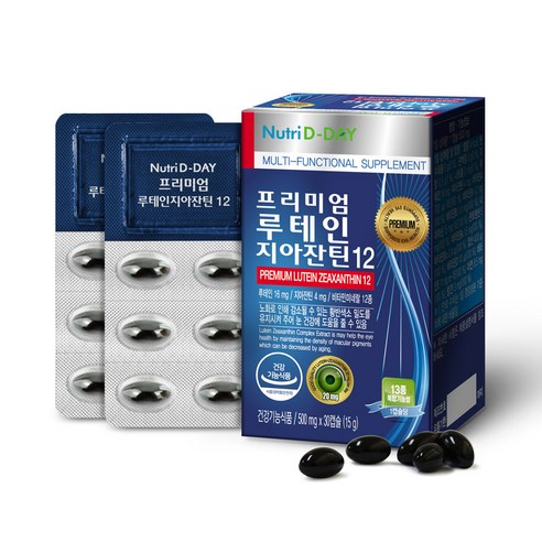 뉴트리디데이 프리미엄 루테인 지아잔틴12, 30정, 1개