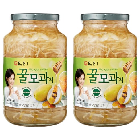 담터 꿀모과차, 1kg, 1개입, 2개
