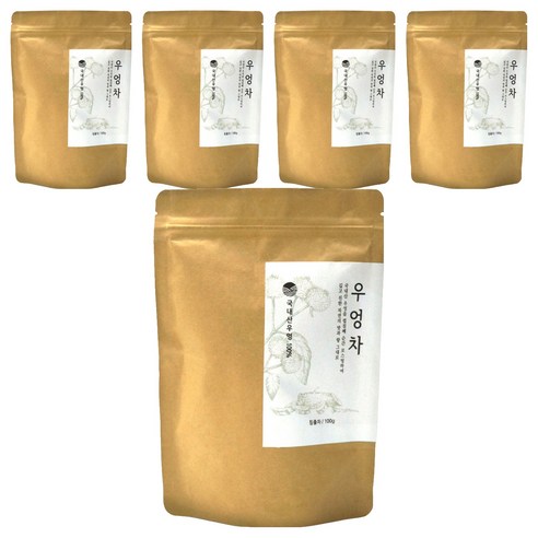 자연지애 볶은 우엉차, 100g, 1개입, 5개