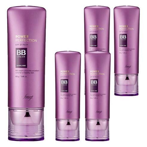 fmgt 파워 퍼펙션 비비크림 SPF37 PA++, V203내추럴베이지, 40g, 5개