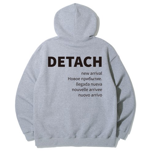 크루클린 DETACH 오버핏 후드티 HRL-845