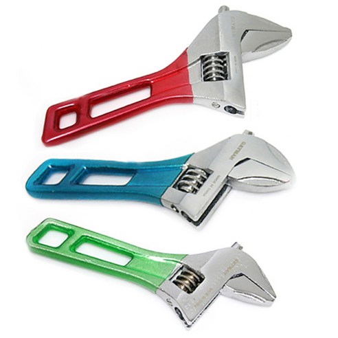 카이만 칼라 경량 포켓 몽키 스패너 150mm 랜덤 발송, 1개