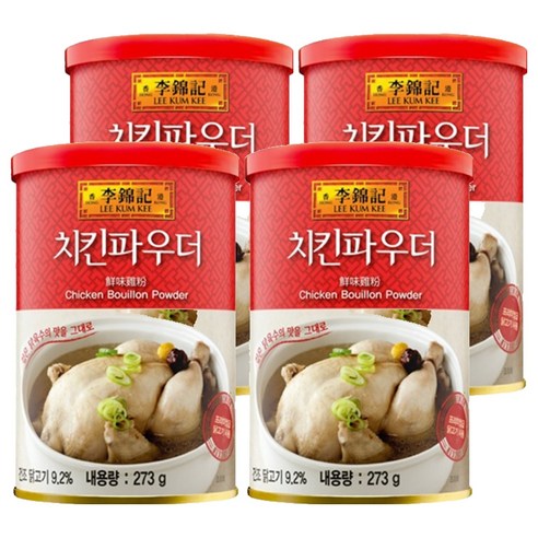 이금기 치킨 파우더, 273g, 4개