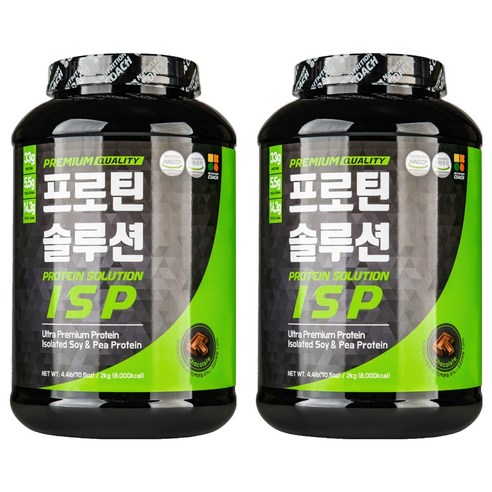 프로틴솔루션 아이에스피 프로틴, 2kg, 2개