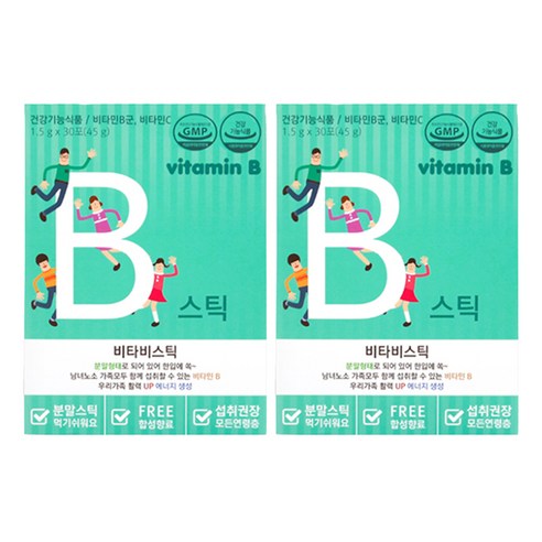 파마젠 비타B스틱 비타민 30p, 45g, 2개