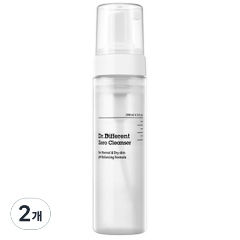 닥터디퍼런트 제로 클렌저, 2개, 200ml