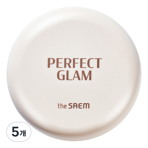 더샘 퍼펙트 글램 글로우 팩트파우더 9.5g, 5개