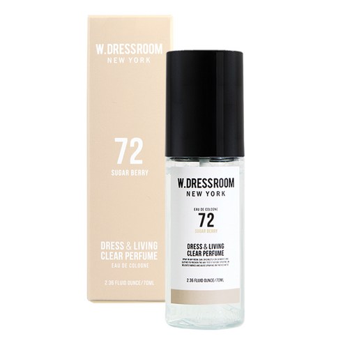 더블유드레스룸 드레스퍼퓸 70ml, No.72 슈가베리, 1개