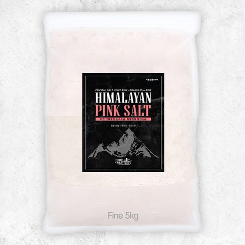 히말라야 핑크소금 fine, 5kg, 1개