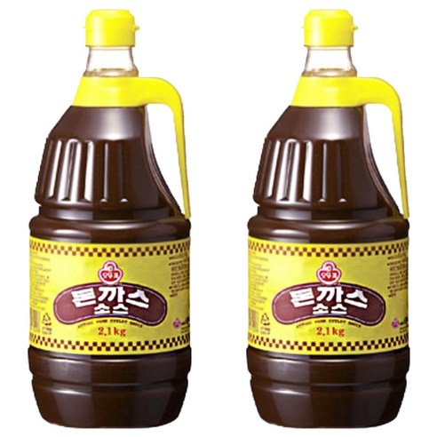 오뚜기 돈까스소스, 2.1kg, 2개