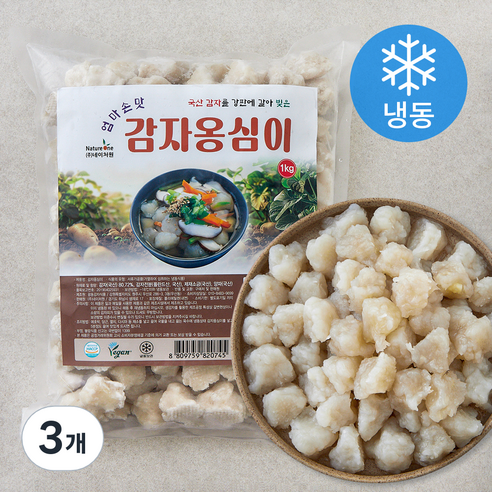 감자옹심이 (냉동), 3개, 1kg