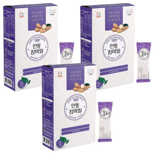 햇살빚은 안동 참마밀 30p, 630g, 3개