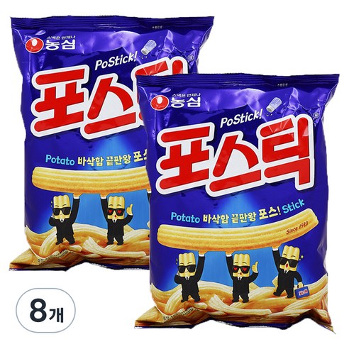 농심 포스틱, 84g, 8개