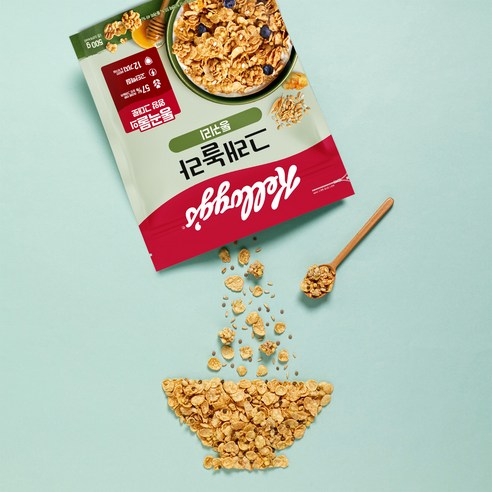 켈로그 통귀리 그래놀라: 3분 만에 완성하는 건강하고 든든한 아침 식사