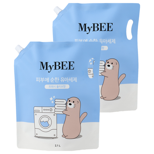 아이 피부를 위한 안전하고 깨끗한 선택, 마이비 유아세제 리필