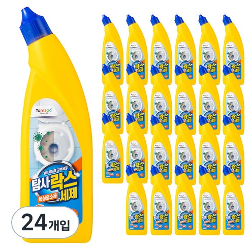 탐사 욕실청소용 락스세제, 750ml, 24개