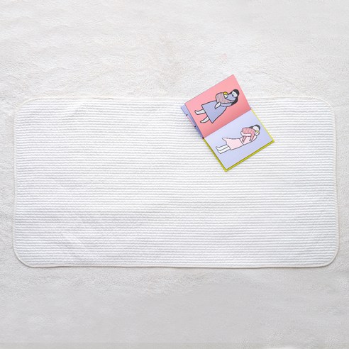 유트러스 인견 누빔 패드, 화이트