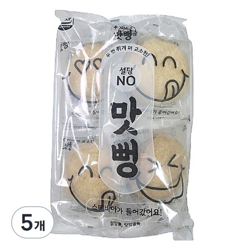 맛뻥 뻥튀기, 84g, 5개