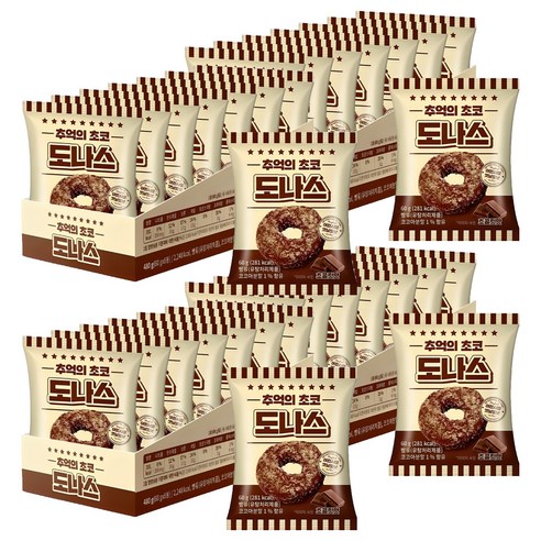 추억의 초코도나스, 480g, 4개