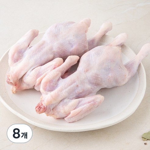 곰곰 유황먹여 키운 두마리 통닭 백숙용 (냉장), 550g, 8개