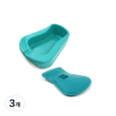 휴대용 간병용 좌변기, 3개