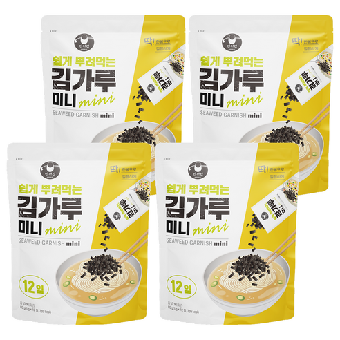 만전김 쉽게 뿌려먹는 김가루 미니, 5g, 48개