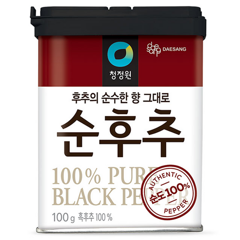 청정원 순후추, 100g, 1개
