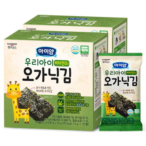 모구모구 복숭아맛, 320ml, 24개 분유/어린이식품 9 아이얌 우리아이 오가닉김 비타민D3, 15g, 2개