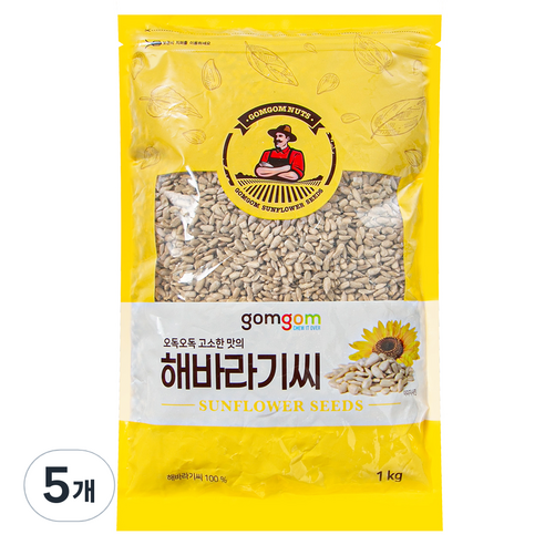 곰곰 해바라기씨, 1kg, 5개