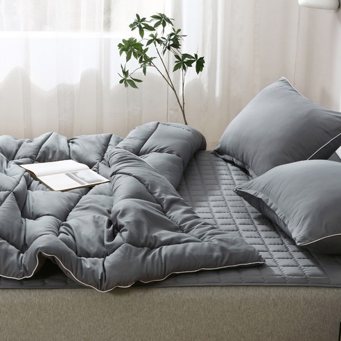 코멧 홈 차렵이불+패드+베개커버 세트: 완벽한 숙면을 위한 필수품