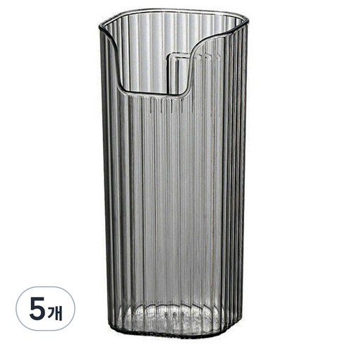 심플 무타공 벽걸이 3단우산꽂이, 블랙, 5개
